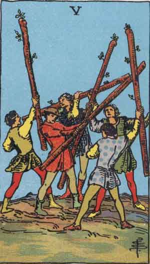 fünf stäbe